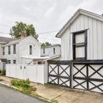 Bordentown City NJ home exterior with garage and street view