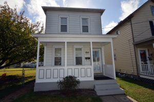 Florence NJ home with enclosed front porch and traditional exterior
