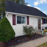 Cape Cod style home in Hamilton Township NJ with front walkway