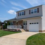 Two story home in Hamilton Township NJ with garage and front porch
