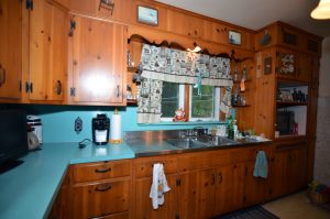 Older kitchen in Hamilton Township NJ home with dated finishes