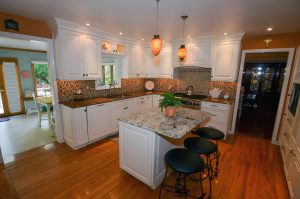 Functional kitchen layout in Hamilton Township NJ home