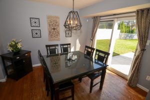 Dining room table in a New Jersey home representing an initial conversation about whether selling is the right decision
