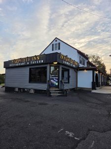 Exterior of the Yardville Inn in Hamilton Township NJ showing the longtime restaurant tavern and liquor store in the Yardville section