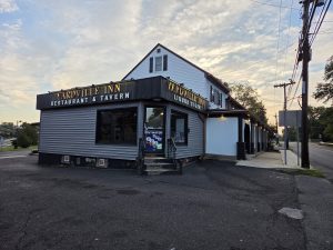 Exterior of the Yardville Inn Restaurant & Tavern in Yardville, Hamilton Township NJ, a longtime local landmark historically known as the Yardville Hotel.