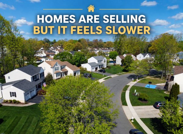 Aerial view of an established Hamilton Township NJ neighborhood with multiple homes, residential streets, mature trees, and surrounding properties.